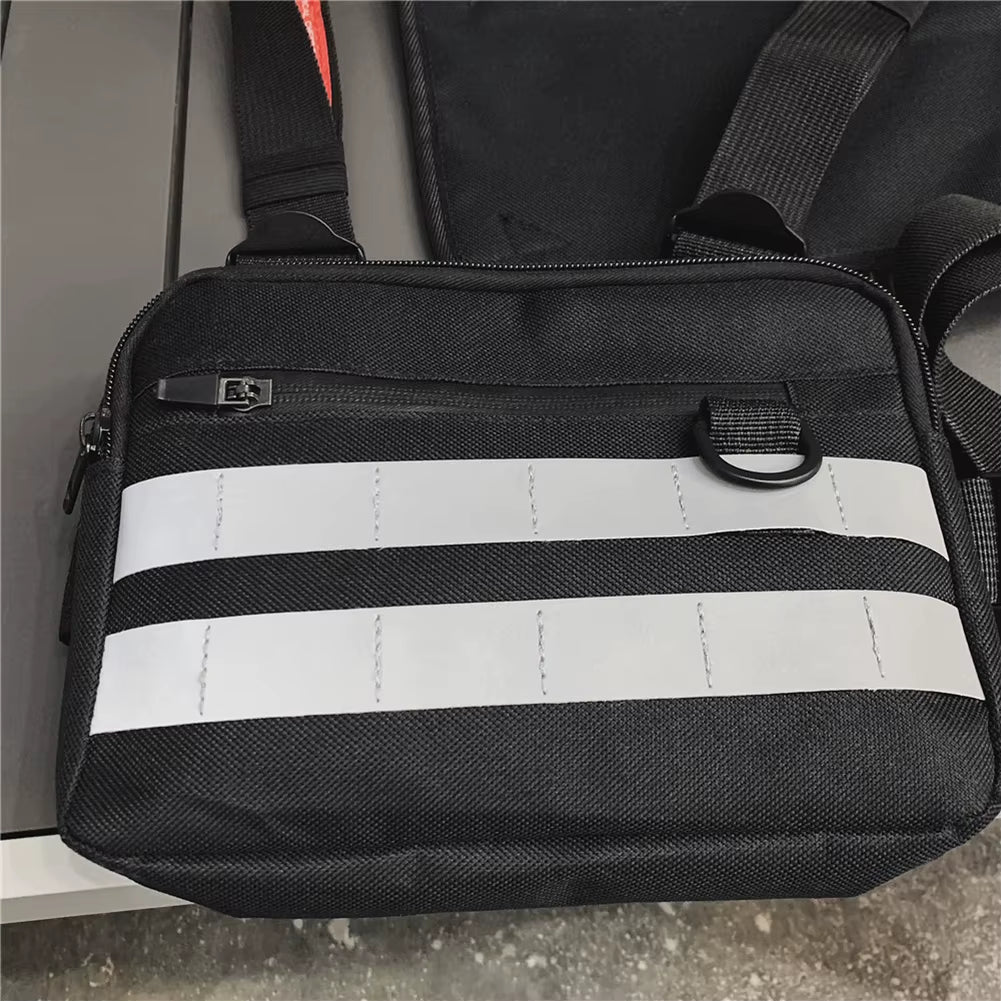 Multi-Function Chest Bags Men Women Oxford Cloth Vest Hip-Hop Street Belt Pouch